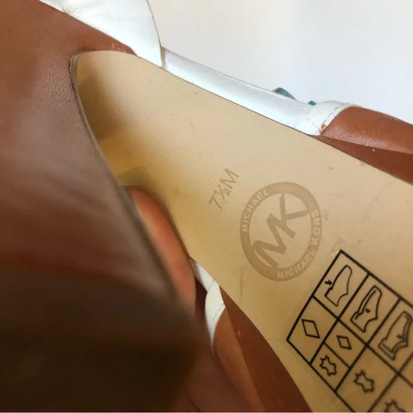 Michael Kors Platform Ankle Strap Stiletto leather Sandals | 7.5 - Picture 17 of 17